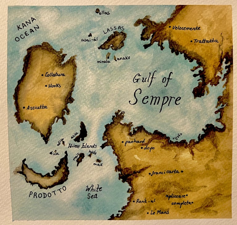 Watercolours and Ink, A5