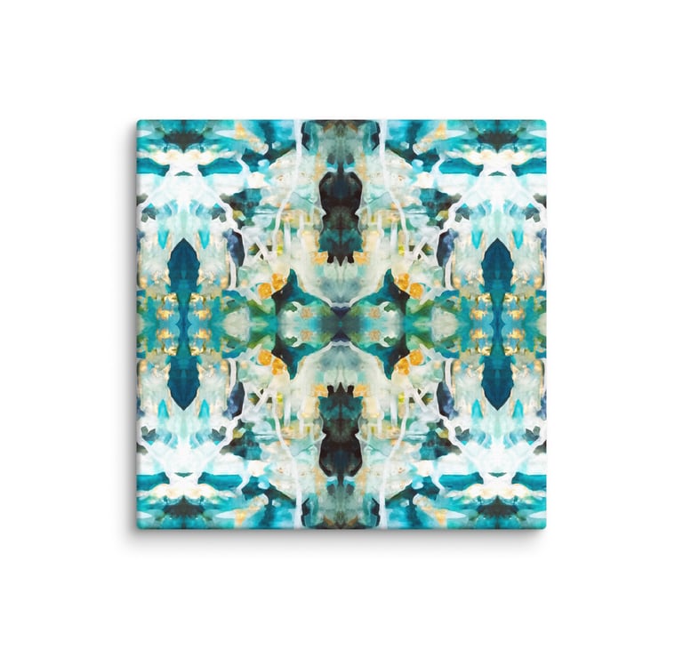 a colorful abstract pattern of a pattern of a flower