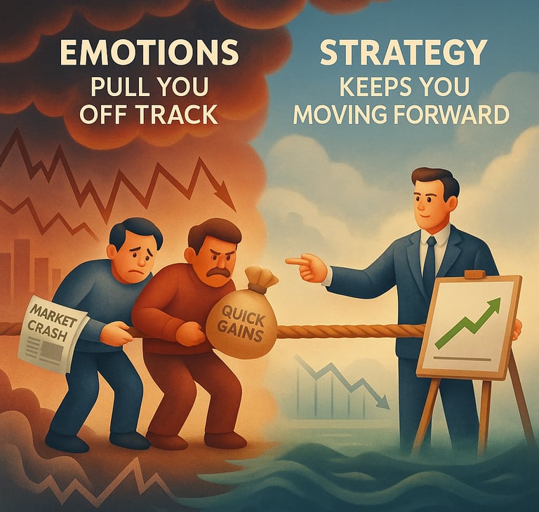 EMOTIONS VS STRATEGY