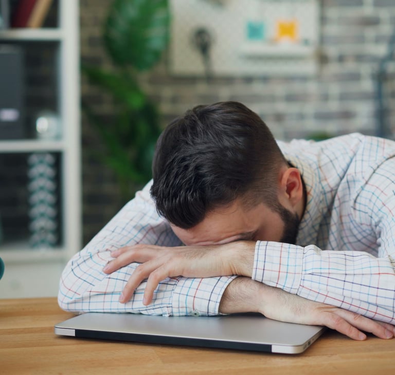 Munkahelyi nehézségek és kiégés