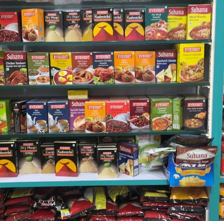 In-store advertising display for retail partners