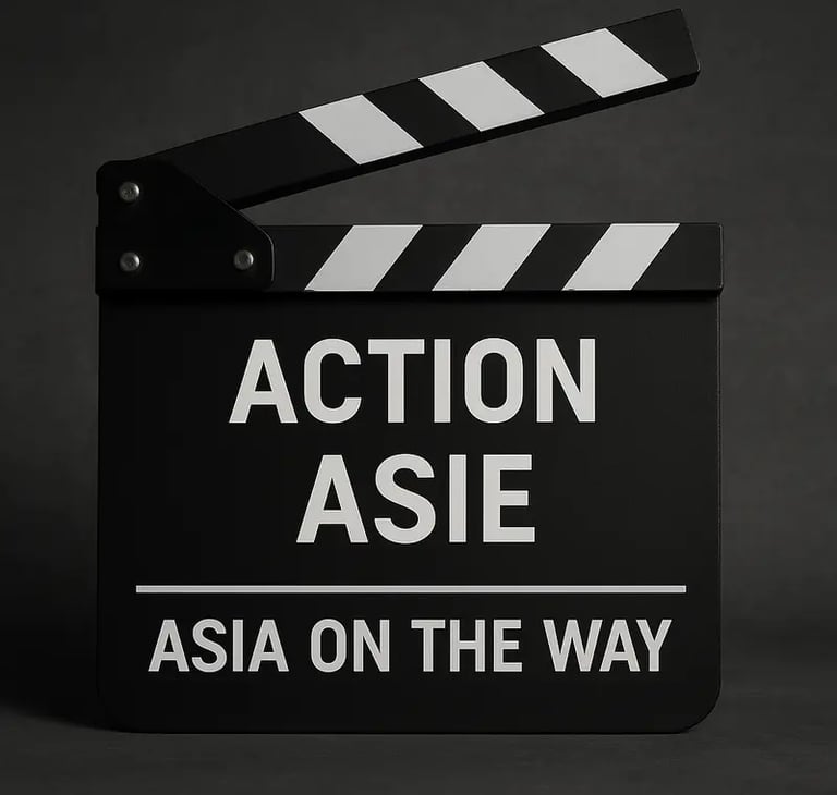 Clap board Asia on the way