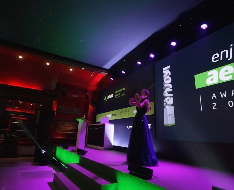 violinista evento corporativo Madrid