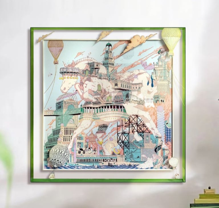 marco de acrílico a medida