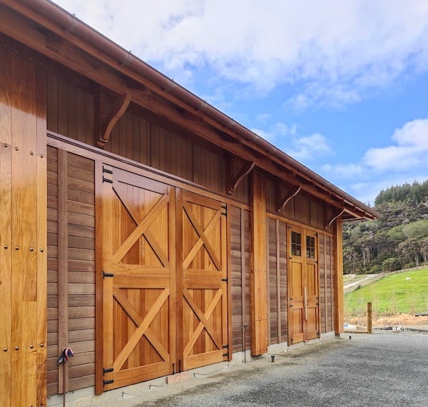 Stables barn doors new build