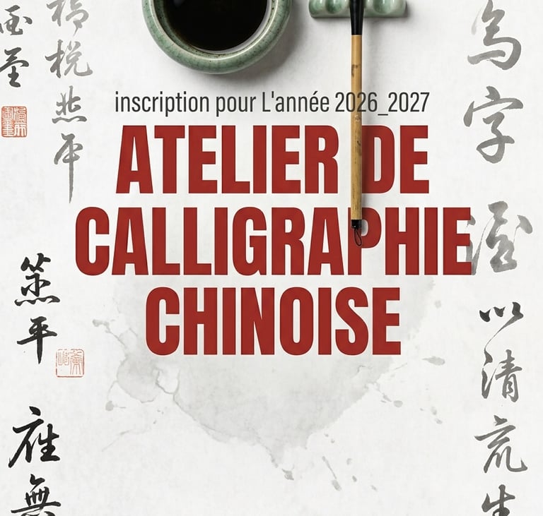 programme calligraphie chinoise-atelier yuan