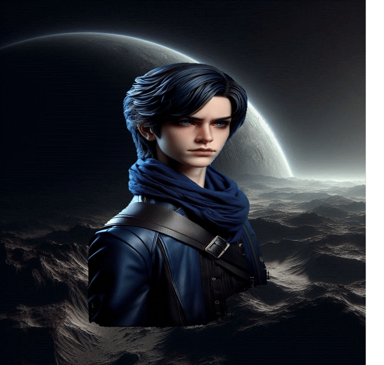 Safi Sidr the Wayfarer – dimensional traveler and pathfinder among the seven warriors of Harmonya