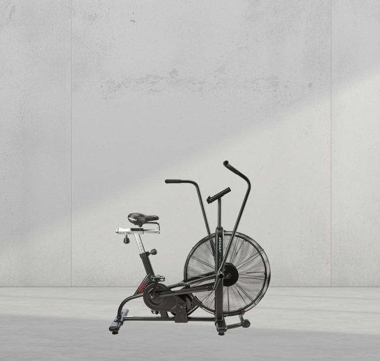 Assault Fitness AssaultBike Classic chain drive air resistance bike UAE by FLYWHEEL ME Dubai