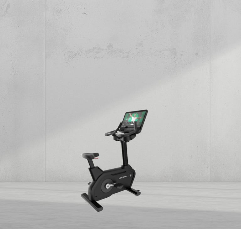 Life Fitness Integrity upright bike commercial UAE by FLYWHEEL ME Dubai