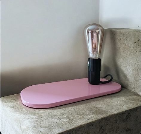 luminaire artisanal en acier upcyclé collection Memphiisio