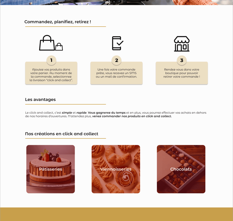 Atelier Tudors - Page Click & Collect