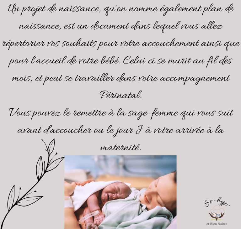projet naissance