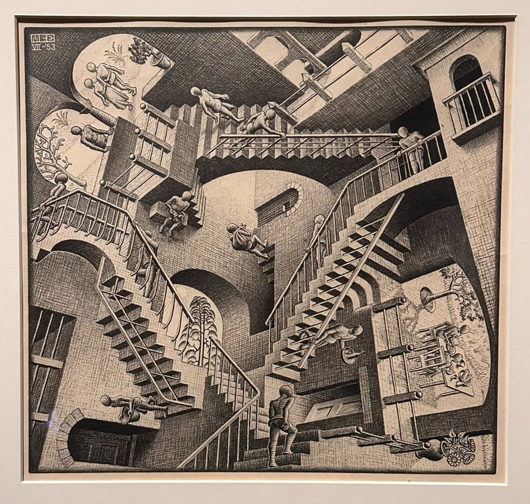 Relativity, 1953 Lithograph ©16mag