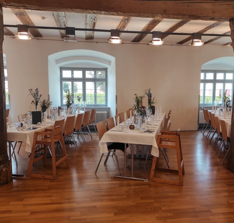 Geschmückter Festsaal