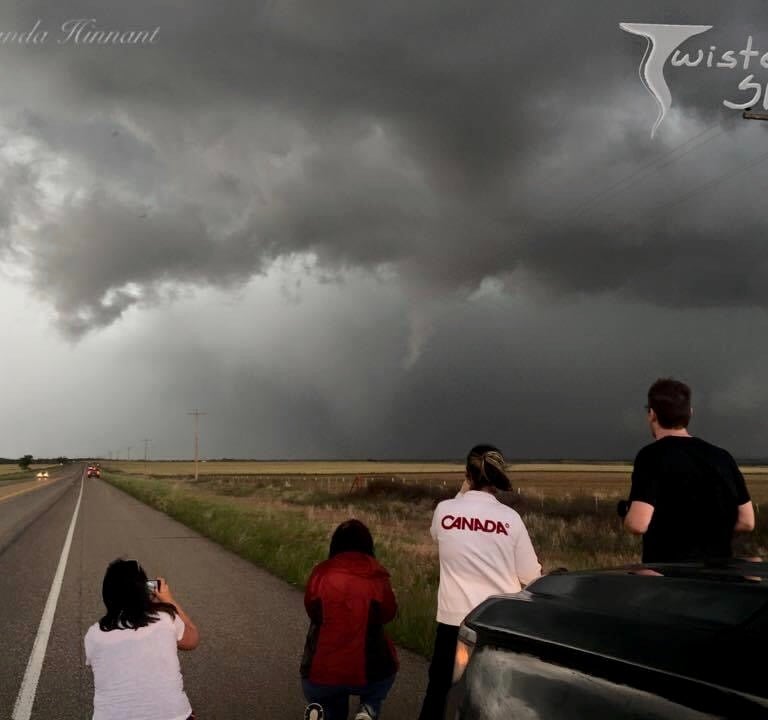 Storm chasing tours