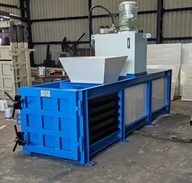 hind zero waste | Hydraulic Bailing Machine
