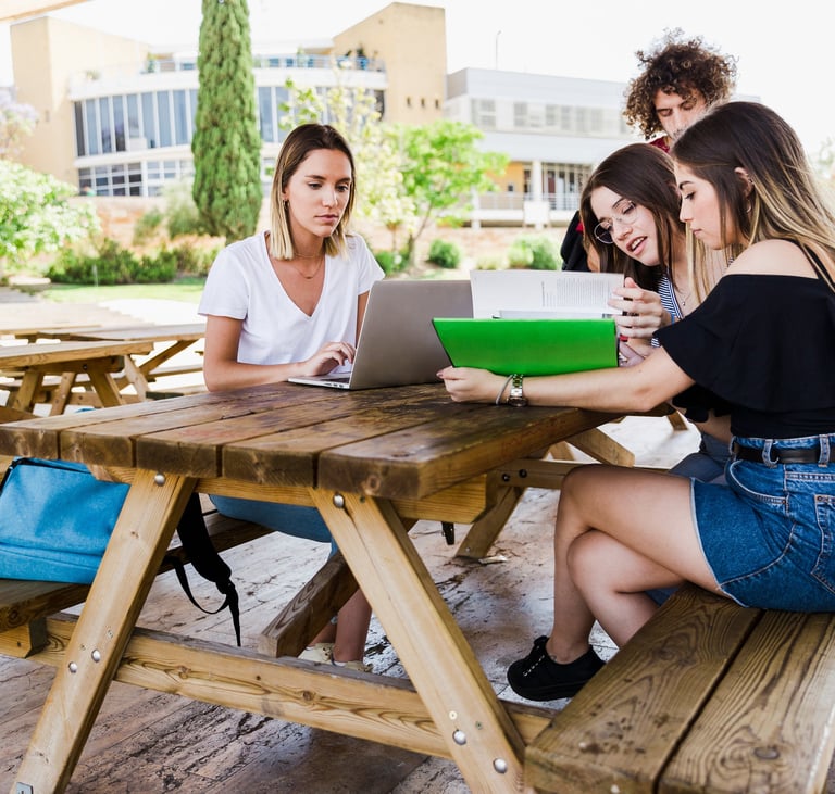 Studenti internazionali in un progetto Erasmus+