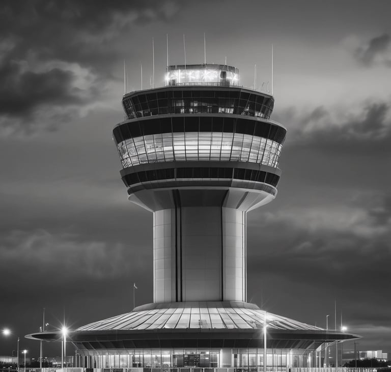 blue and white striped round textile