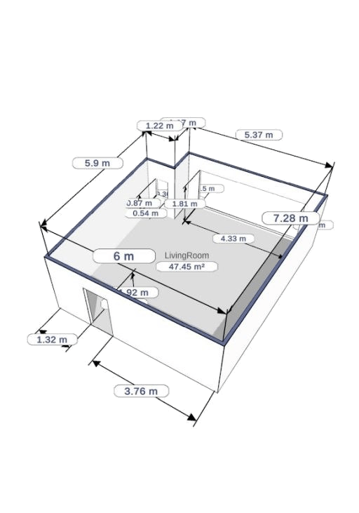 Floor Plan AR designed by Kemper Apps