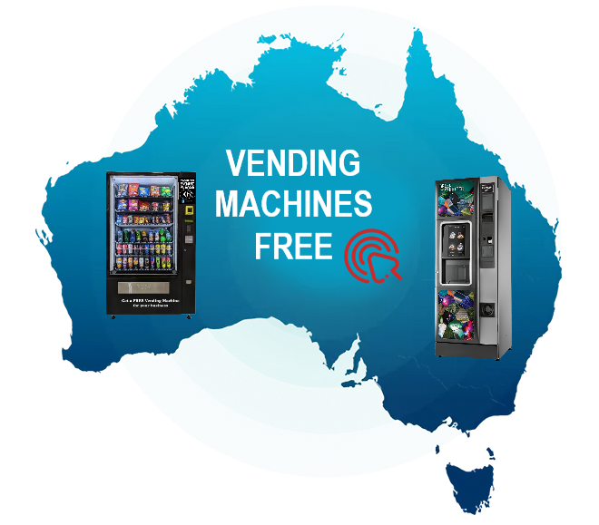 Vending Machines FREE Australia map call to action for Sydney