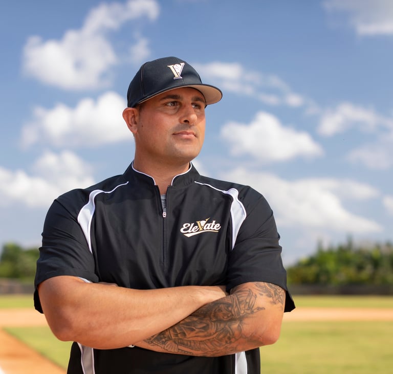 Jordan Ostrov, president and founder of Elevate Baseball Academy in Boca Chica, Dominican Republic
