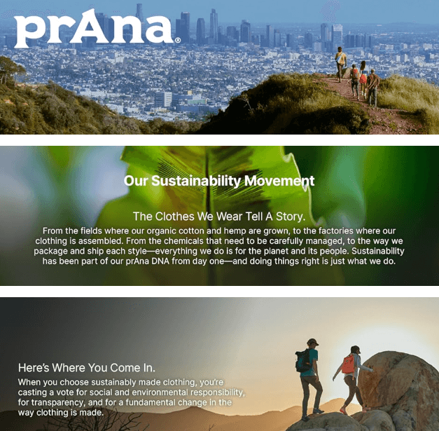 Men hiking in prAna Brion Pants, showcasing comfort and mobility on a mountain trail