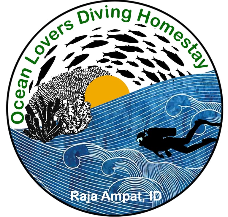Ocean Lovers Diving Logo