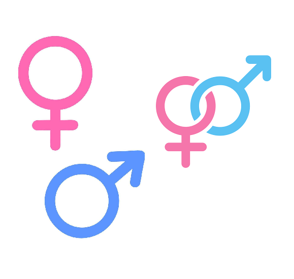 symbole fille garcon unisexe