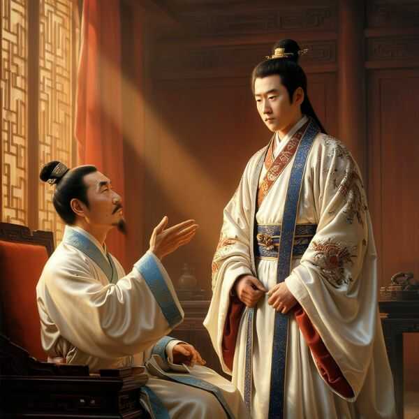 Trần Minh Tông gặp Trần Khắc Chung