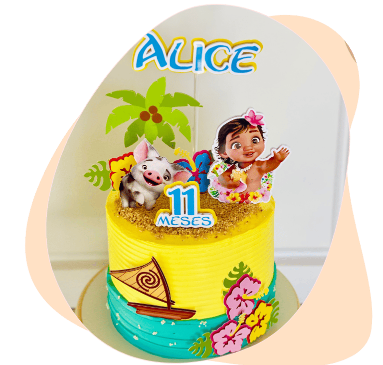 bolo de aniversário infantil decorado temático