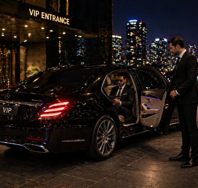 Mercedes Maybach chauffeur Toronto premium luxury sedan