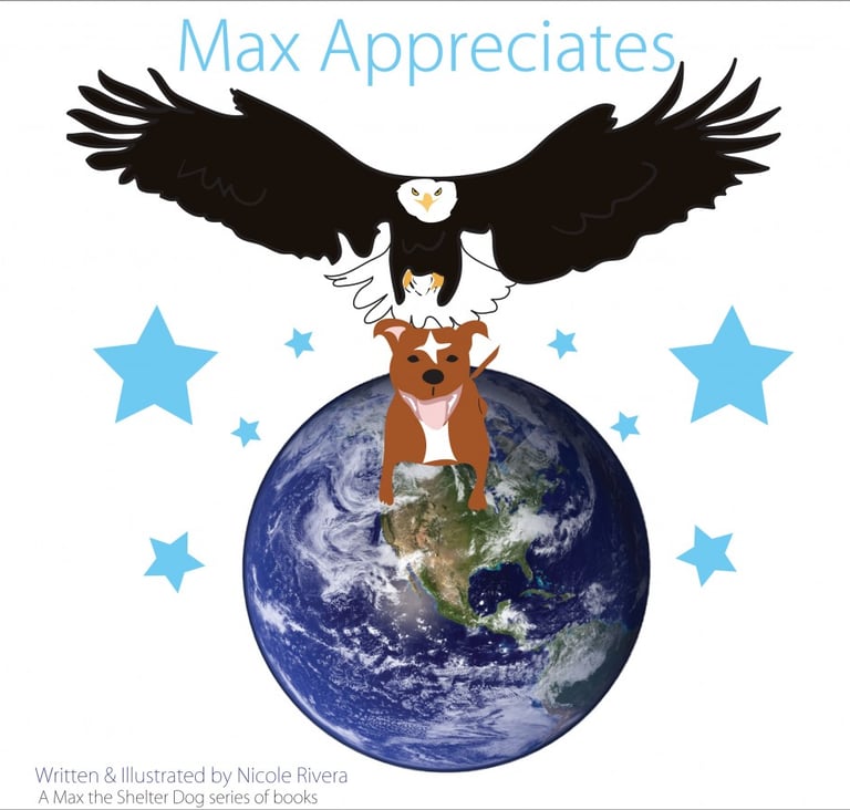 max appreciates children's book pit bull 