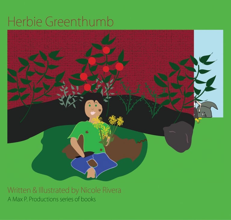herbie greenthumb children's book nature environment garden