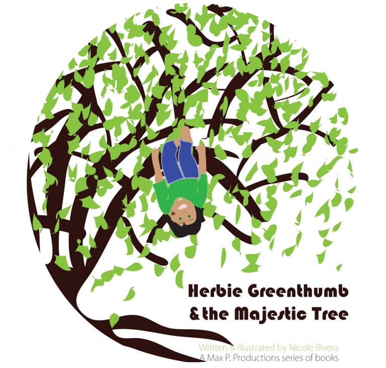 herbie greenthumb and the majestic tree children's book nature environment kids