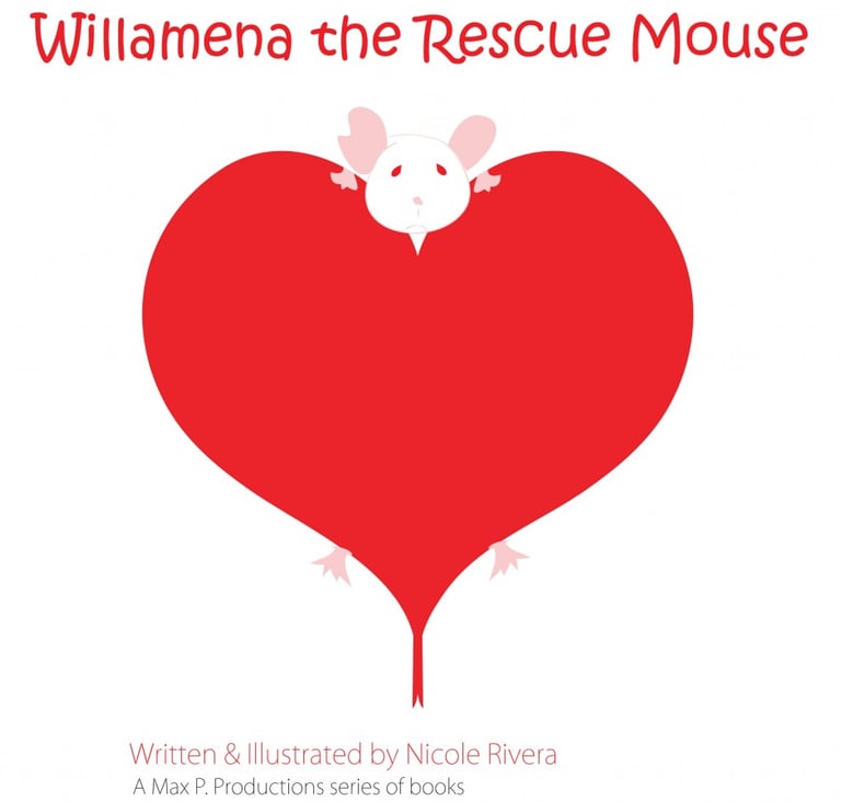 willamena the rescue mouse children's book kids fun animal compassion teach
