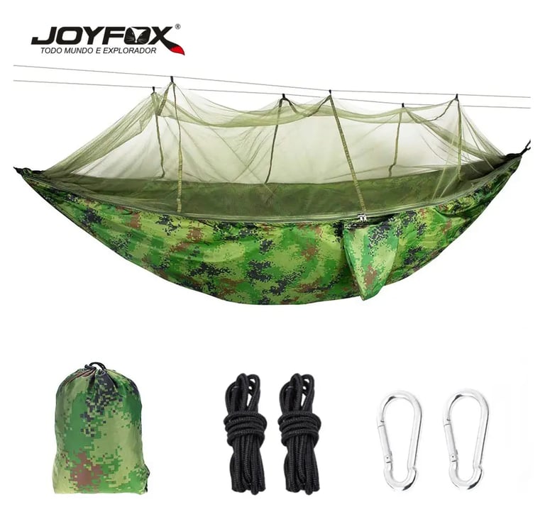 Rede de selva com tela mosquiteiro JoyFox
