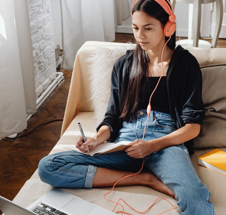 English and literacy tutoring with A-cord