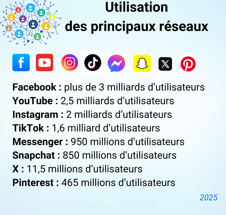 Visue'L Les statistiques des réseaux sociaux