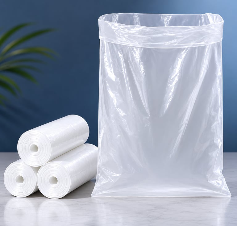 New Guru Nanak Plastic LD liner plastic bag supplier in Indore offering strong and reliable industrial liners