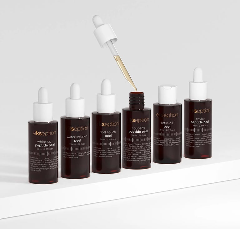 Kinds of ekesption peelings