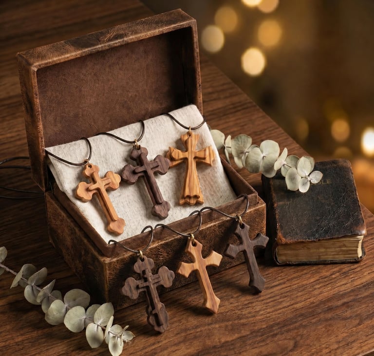 Wooden Cross Necklace Manufacturer