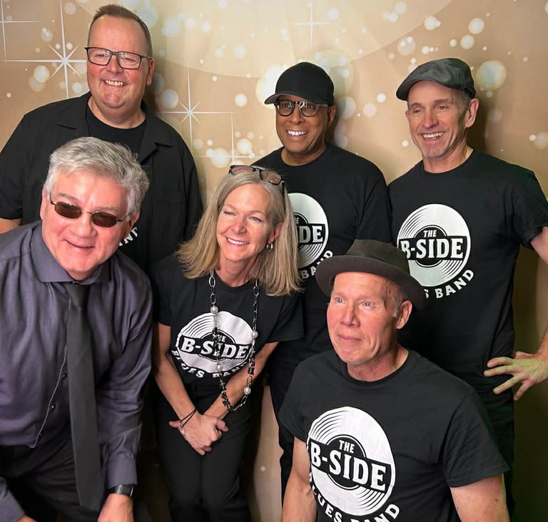 6 members of the BSide blues band