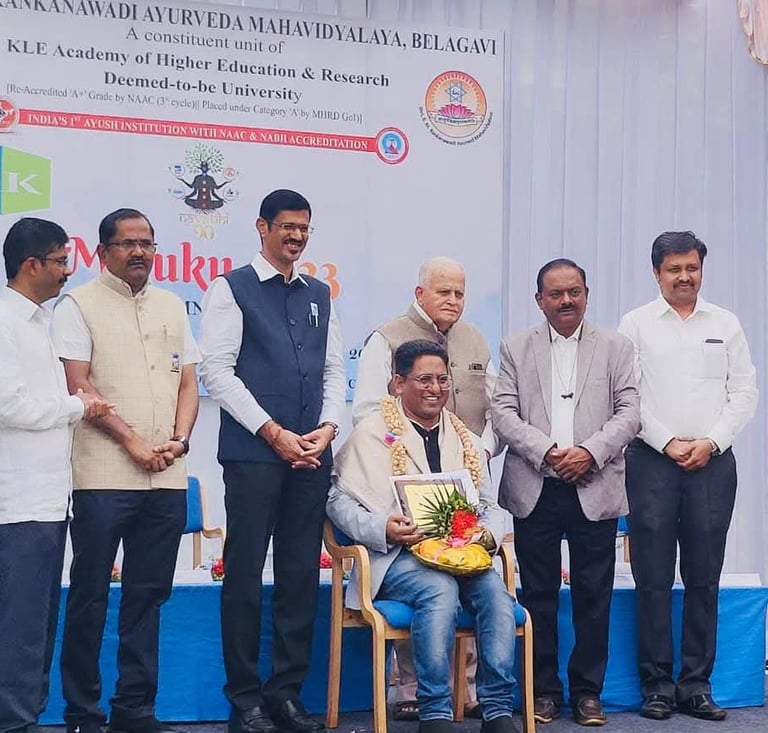 dr vikas saroch felicitation