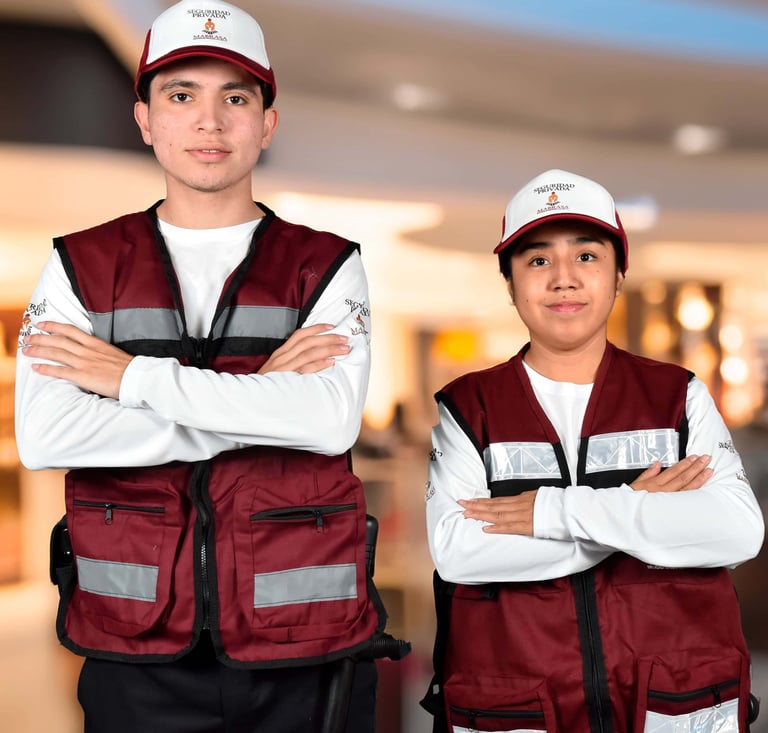 Guardias de seguridad privada en Monterrey