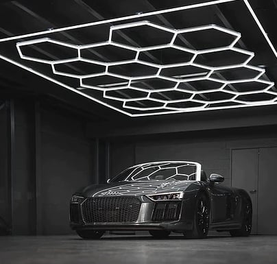 Primo Hex LED Garage Lights