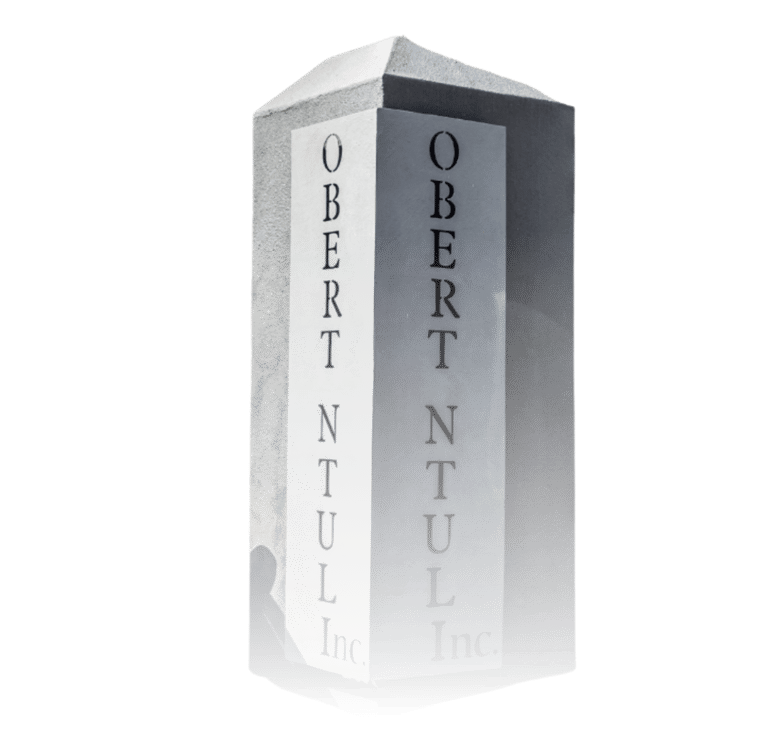 Ober Ntuli - Legal Services - Obelisk conkrit block.