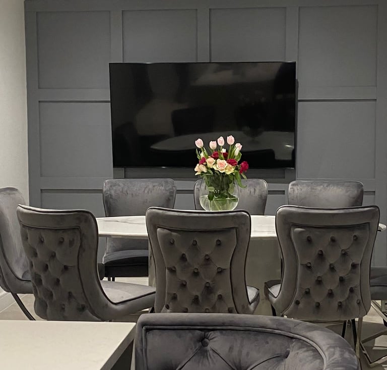 a wall mounted tv in Bournemouth