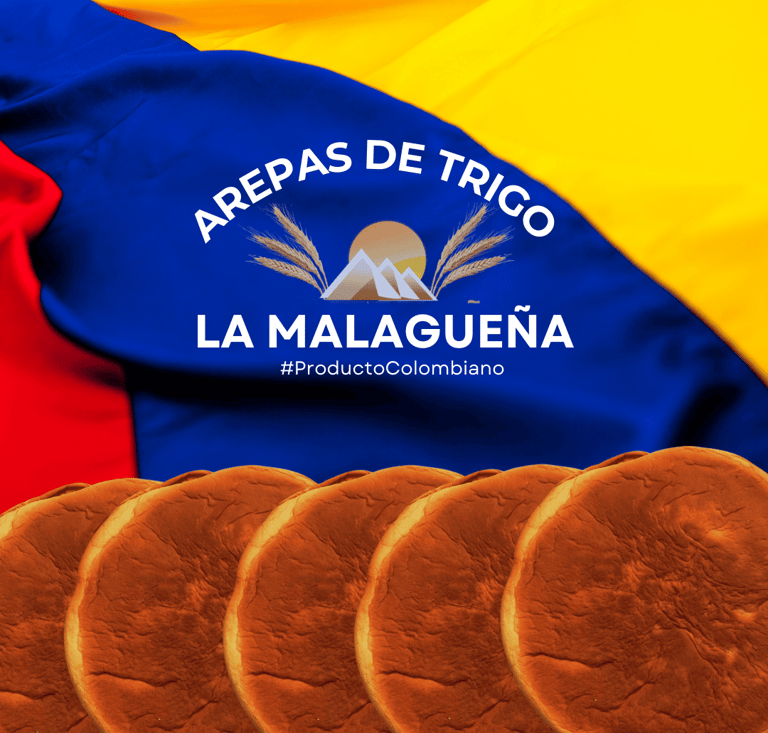 Arepa de trigo la Malagueña hoy 