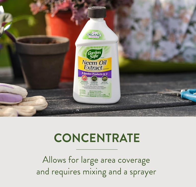 Garden Safe Neem Oil Extract Concentrate