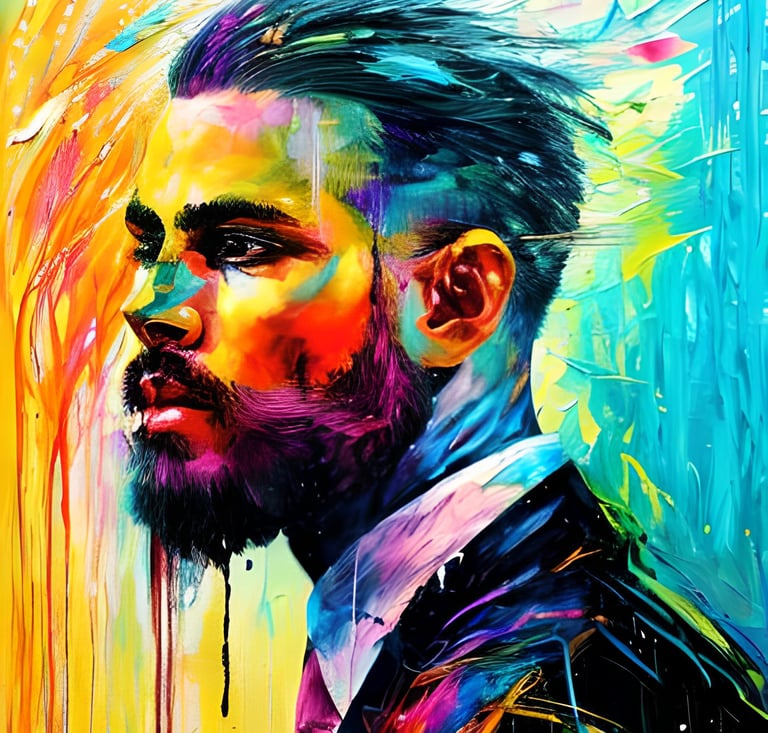 Arte hiperrealista, 2023, "Sobreviva Juan!"